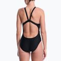 Dámske jednodielne plavky Nike Logo Tape Fastback black 3