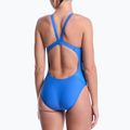Dámske jednodielne plavky Nike Logo Tape Fastback blue crystal 3