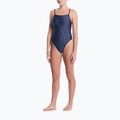 Dámske jednodielne plavky Nike Ocean Bound Ripple Texture Square Neck slate 2