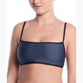 Vrchný diel plaviek Nike Ripple Texture Bralette Classic Bikini slate