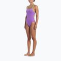 Dámske jednodielne plavky Nike Hydrastrong Logo Graphic T-Back bright violet 2