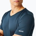 Pánske trekingové tričko REGATTA Fingal V-Neck moonlight denim 4