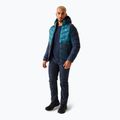Pánska páperová bunda REGATTA Dalent s kapucňou moroccan blue/moonlight denim 2