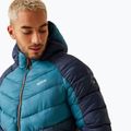 Pánska páperová bunda REGATTA Dalent s kapucňou moroccan blue/moonlight denim 5