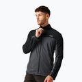Pánska mikina REGATT Highton Full Zip Midlayer ash/black