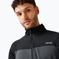 Pánska mikina REGATT Highton Full Zip Midlayer ash/black 5