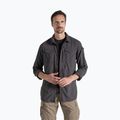 Pánska košeľa Craghoppers NosiLife Adventure Long Sleeved Shirt III black pepper