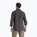 Pánska košeľa Craghoppers NosiLife Adventure Long Sleeved Shirt III black pepper 3
