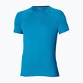 Pánske bežecké tričko Mizuno Active Dryaeroflow blue jewel