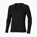Pánske bežecké tričko longsleeve Mizuno Active Dryaeroflow black