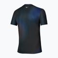 Pánske bežecké tričko Mizuno Core Graphic Short Sleeve black/blue 2