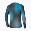 Pánske bežecké tričko longsleeve Mizuno Core Graphic Long Sleeve Tee dark slate 2