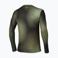Pánske bežecké tričko longsleeve Mizuno Core Graphic Long Sleeve Tee Forest Night 2