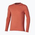 Pánske bežecké tričko longsleeve Mizuno Core Impulse Long Sleeve Tee ginger