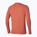 Pánske bežecké tričko longsleeve Mizuno Core Impulse Long Sleeve Tee ginger 2