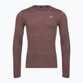 Pánske bežecké tričko longsleeve Mizuno Core Impulse Long Sleeve Tee pepper corn