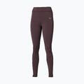 Dámske bežecké legíny Mizuno Active Warmalite Long Tight raisin