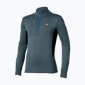 Pánska bežecká mikina Mizuno Active Warmalite Half Zip Long Sleeve Top dark slate