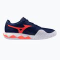 Pánske tenisové topánky Mizuno Wave Enforce Tour 2 CC beacon blue/white/lava orange 9