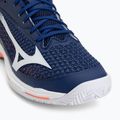 Pánske tenisové topánky Mizuno Wave Exceed Tour 7 CC beacon blue/white/lava orange 7