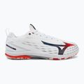 Pánske tenisové topánky Mizuno Wave Drive Neo 4 white/insignia blue/orange 2
