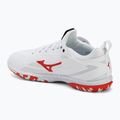 Pánske tenisové topánky Mizuno Wave Drive Neo 4 white/insignia blue/orange 3