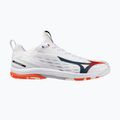 Pánske tenisové topánky Mizuno Wave Drive Neo 4 white/insignia blue/orange 3