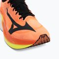 Bežecké topánky Mizuno Hyperwarp Elite lava orange/black/lightning yellow 7