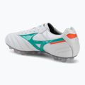 Kopačky  Mizuno Morelia II Japan FG white/arcadia/lava orange 3