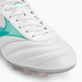 Kopačky  Mizuno Morelia II Elite FG white/arcadia/lava orange 7