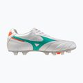 Kopačky  Mizuno Morelia II Elite FG white/arcadia/lava orange 2
