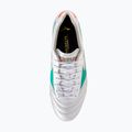 Kopačky  Mizuno Morelia II Elite FG white/arcadia/lava orange 5