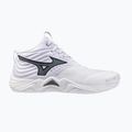 Volejbalové topánky Mizuno Wave Momentum Elite Mid white/metallic gray/black