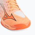Volejbalové topánky Mizuno Wave Lightning Elite Mid Flamingo Coral/Lava Orange/White 7