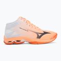 Volejbalové topánky Mizuno Wave Lightning Pro Mid flamingo coral/carbon/white 2