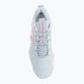 Dámske volejbalové topánky Mizuno Wave Momentum Elite blue finch/white/lava orange 5