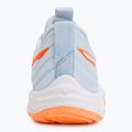Dámske volejbalové topánky Mizuno Wave Momentum Elite blue finch/white/lava orange 6