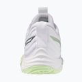 Dámske volejbalové topánky Mizuno Wave Momentum Elite white/balsam green/ambrosia 3