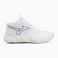 Dámske volejbalové topánky Mizuno Wave Momentum Elite Mid white/balsam green/ambrosia 2