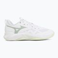 Dámske volejbalové topánky Mizuno Wave Momentum Pro white/aqua gray/ambrosia 2