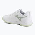 Dámske volejbalové topánky Mizuno Wave Momentum Pro white/aqua gray/ambrosia 3