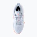 Dámske volejbalové topánky Mizuno Wave Momentum Pro Mid blue finch/lava orange/flamingo coral 5