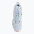 Dámske volejbalové topánky Mizuno Wave Momentum Pro Mid blue finch/lava orange/flamingo coral 5
