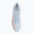 Dámske volejbalové topánky Mizuno Wave Lightning Elite blue finch/white/lava orange 5