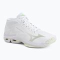 Dámske volejbalové topánky Mizuno Wave Lightning Pro Mid white/aqua gray/ambrosia