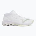 Dámske volejbalové topánky Mizuno Wave Lightning Pro Mid white/aqua gray/ambrosia 2