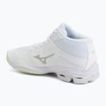 Dámske volejbalové topánky Mizuno Wave Lightning Pro Mid white/aqua gray/ambrosia 3