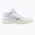 Dámske volejbalové topánky Mizuno Lightning Select Mid white/aqua gray/ambrosia 2