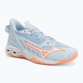 Dámske hádzanárske topánky Mizuno Wave Mirage 5 blue finch/white