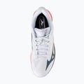 Pánske tenisové topánky Mizuno Wave Exceed Court AC white/insignia blue/orange 5